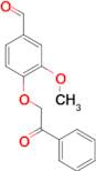 3-Methoxy-4-(2-oxo-2-phenylethoxy)benzaldehyde