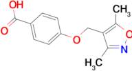 4-[(3,5-dimethylisoxazol-4-yl)methoxy]benzoic acid