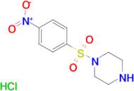 1-[(4-nitrophenyl)sulfonyl]piperazine hydrochloride
