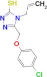 4-allyl-5-[(4-chlorophenoxy)methyl]-4H-1,2,4-triazole-3-thiol