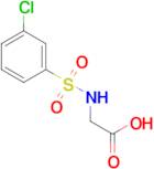 {[(3-chlorophenyl)sulfonyl]amino}acetic acid