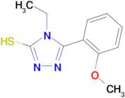 4-ethyl-5-(2-methoxyphenyl)-4H-1,2,4-triazole-3-thiol