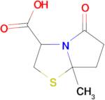 7a-methyl-5-oxohexahydropyrrolo[2,1-b][1,3]thiazole-3-carboxylic acid