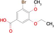 3-bromo-5-ethoxy-4-methoxybenzoic acid