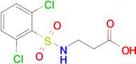 3-{[(2,6-dichlorophenyl)sulfonyl]amino}propanoic acid