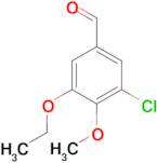 3-chloro-5-ethoxy-4-methoxybenzaldehyde