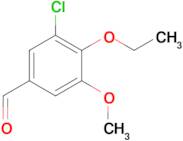 3-chloro-4-ethoxy-5-methoxybenzaldehyde