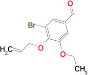 4-(allyloxy)-3-bromo-5-ethoxybenzaldehyde