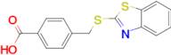 4-[(1,3-benzothiazol-2-ylthio)methyl]benzoic acid