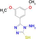 4-amino-5-(3,5-dimethoxyphenyl)-4H-1,2,4-triazole-3-thiol