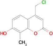 4-(chloromethyl)-7-hydroxy-8-methyl-2H-chromen-2-one