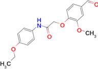 N-(4-ethoxyphenyl)-2-(4-formyl-2-methoxyphenoxy)acetamide