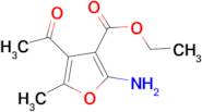 ethyl 4-acetyl-2-amino-5-methyl-3-furoate