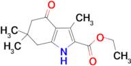 ethyl 3,6,6-trimethyl-4-oxo-4,5,6,7-tetrahydro-1H-indole-2-carboxylate