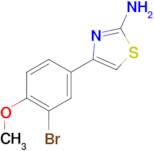 4-(3-bromo-4-methoxyphenyl)-1,3-thiazol-2-amine