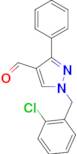 1-(2-chlorobenzyl)-3-phenyl-1H-pyrazole-4-carbaldehyde