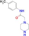 N-(4-methylphenyl)-2-piperazin-1-ylacetamide