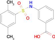 3-{[(2,5-dimethylphenyl)sulfonyl]amino}benzoic acid
