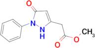 methyl (5-oxo-1-phenyl-2,5-dihydro-1H-pyrazol-3-yl)acetate