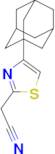 [4-(1-adamantyl)-1,3-thiazol-2-yl]acetonitrile