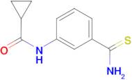 N-[3-(aminocarbonothioyl)phenyl]cyclopropanecarboxamide