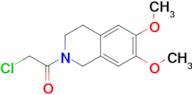 2-(chloroacetyl)-6,7-dimethoxy-1,2,3,4-tetrahydroisoquinoline