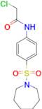 N-[4-(azepan-1-ylsulfonyl)phenyl]-2-chloroacetamide