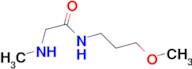 N-(3-methoxypropyl)-2-(methylamino)acetamide