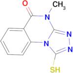 1-mercapto-4-methyl[1,2,4]triazolo[4,3-a]quinazolin-5(4H)-one