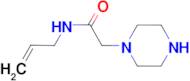N-allyl-2-piperazin-1-ylacetamide