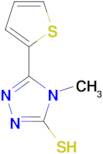 4-methyl-5-thien-2-yl-4H-1,2,4-triazole-3-thiol