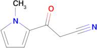 3-(1-methyl-1H-pyrrol-2-yl)-3-oxopropanenitrile