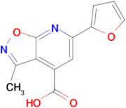 6-(2-furyl)-3-methylisoxazolo[5,4-b]pyridine-4-carboxylic acid