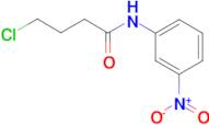 4-chloro-N-(3-nitrophenyl)butanamide