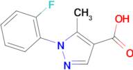 1-(2-fluorophenyl)-5-methyl-1H-pyrazole-4-carboxylic acid