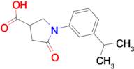 1-(3-isopropylphenyl)-5-oxopyrrolidine-3-carboxylic acid