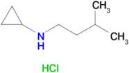 N-(3-methylbutyl)cyclopropanamine hydrochloride