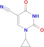 1-cyclopropyl-2,4-dioxo-1,2,3,4-tetrahydropyrimidine-5-carbonitrile