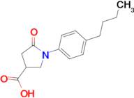 1-(4-butylphenyl)-5-oxopyrrolidine-3-carboxylic acid