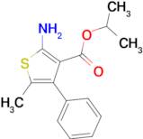 isopropyl 2-amino-5-methyl-4-phenylthiophene-3-carboxylate