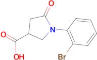 1-(2-bromophenyl)-5-oxopyrrolidine-3-carboxylic acid