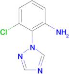 3-chloro-2-(1H-1,2,4-triazol-1-yl)aniline