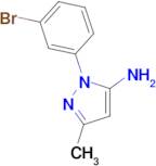 1-(3-bromophenyl)-3-methyl-1H-pyrazol-5-amine