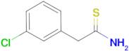 2-(3-chlorophenyl)ethanethioamide