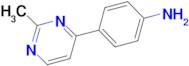 4-(2-methylpyrimidin-4-yl)aniline