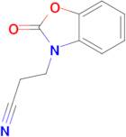 3-(2-oxo-1,3-benzoxazol-3(2H)-yl)propanenitrile