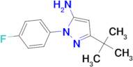 3-tert-butyl-1-(4-fluorophenyl)-1H-pyrazol-5-amine