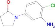 1-(3-amino-4-chlorophenyl)pyrrolidin-2-one