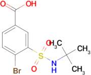 4-bromo-3-[(tert-butylamino)sulfonyl]benzoic acid