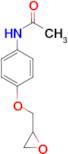N-[4-(oxiran-2-ylmethoxy)phenyl]acetamide